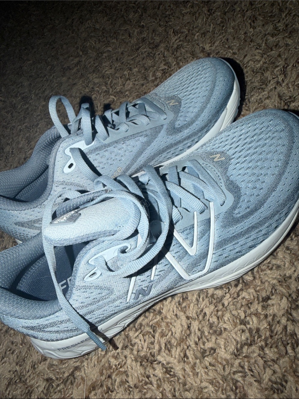 New Balance Women's Pale Blue Breathable Running Shoes